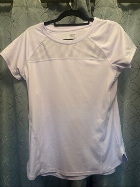 Reebok Women's Light Lavender Short Sleeve Performance Tee